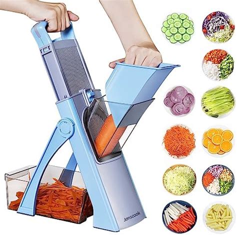 Amazon Jonscook Vegetable Chopper With Adjustable Thickness Safe