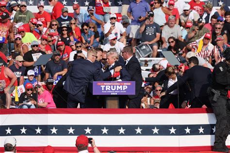 Video Shows Shooting At Trump Rally In Butler As Hes Rushed Off Stage