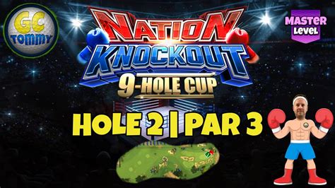 Master QR Hole 2 Par 3 HIO Nation Knockout 9 Hole Cup Golf