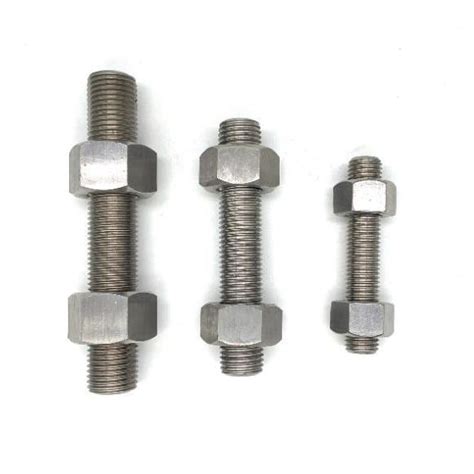 Super Duplex Uns S32760 7 8 160mm Stud Bolt With Nut China Super