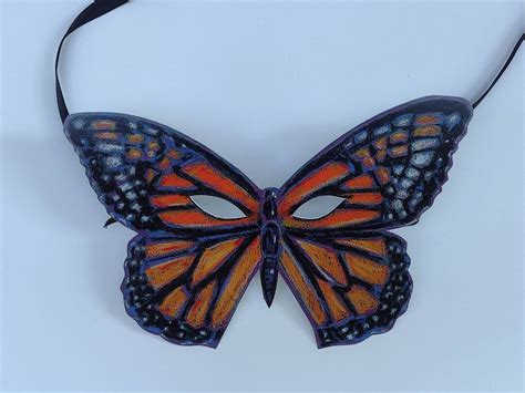 Monarch Butterfly Mask - Etsy