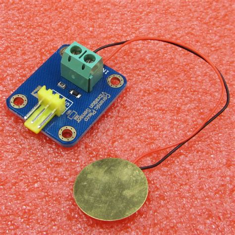 Ceramic Piezo For Vibration Sensor Module Arduino Uno Rev3 Micro Controller Ebay