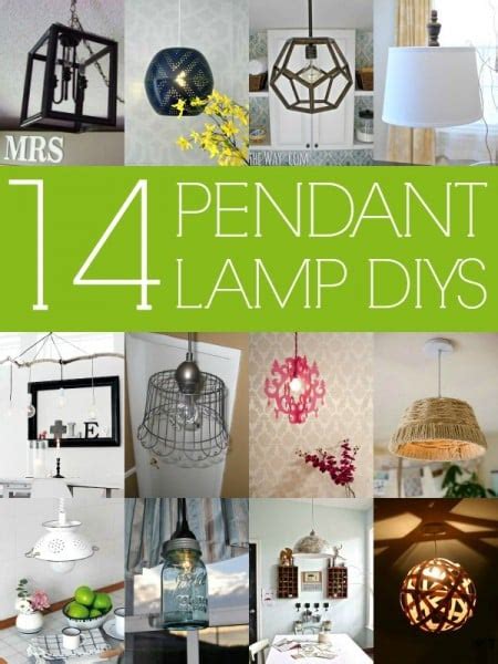 14 Great DIY Pendant Lights | Remodelaholic