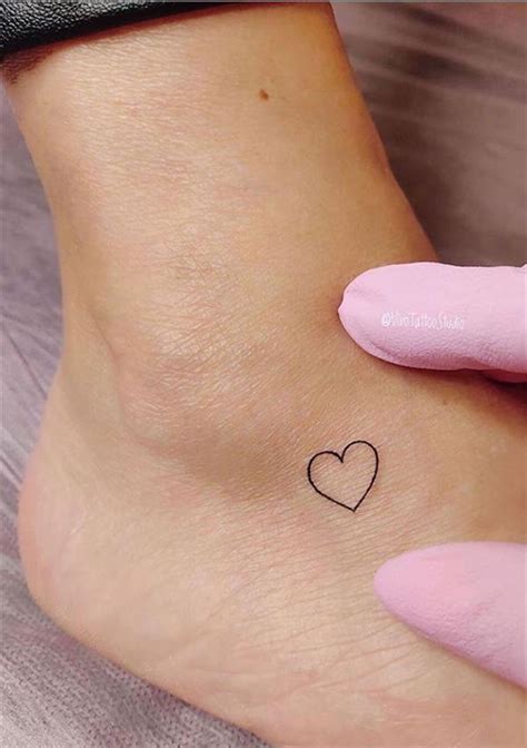 Simple Small Heart Tattoo Design For Woman On Valentine S Day To