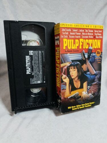 Pulp Fiction Vhs Special Collectors Edition Samuel L Jackson John