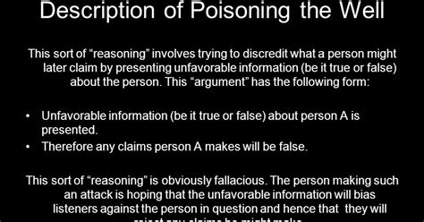 Luqman's Dyslexia Blog: Poisoning the well.