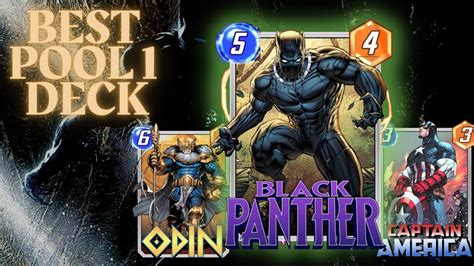 Marvel Snap Best Black Panther Deck Pool Youtube