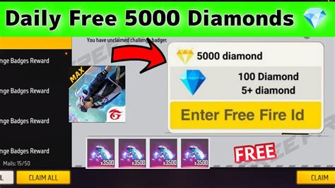 Free Fire Max Free Diamonds Trick How To Get Free Diamonds In Free