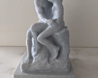 Love Sculpture The Kiss Statue By Rodin Replica Romantic Gift Home