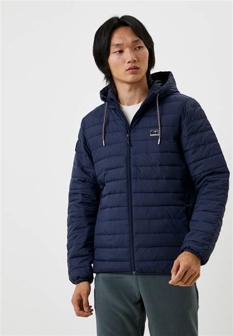Куртка утепленная Quiksilver SCALY HOOD M JCKT BYJ0, цвет: синий ...