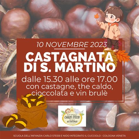 Castagnata Di San Martino Novembre Scuola Dell Infanzia