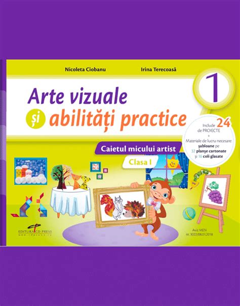 Arte Vizuale Si Abilitati Practice Caietul Micului Artist Clasa I