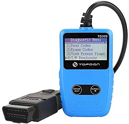 Amazon TT TOPDON Code Reader OBD2 Scanner TD309 Portable Diagnostic