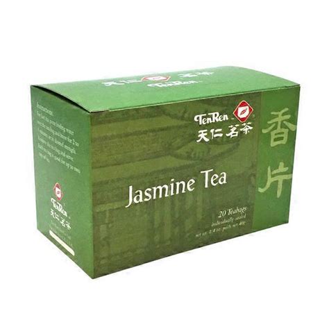 Jasmine Tea Ten Ren 20 Bags Far East Ginseng