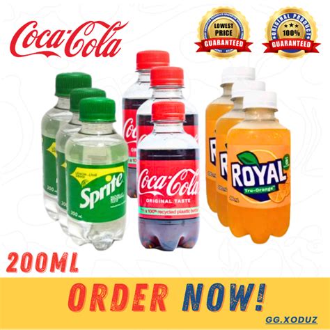 Coca Cola SWAKTO 12pcs X 1 Case COKE Sprite Royal Original Taste