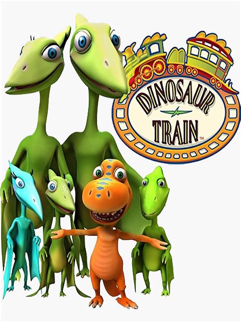 Dinosaur Train Sticker For Sale By Par Kids Redbubble