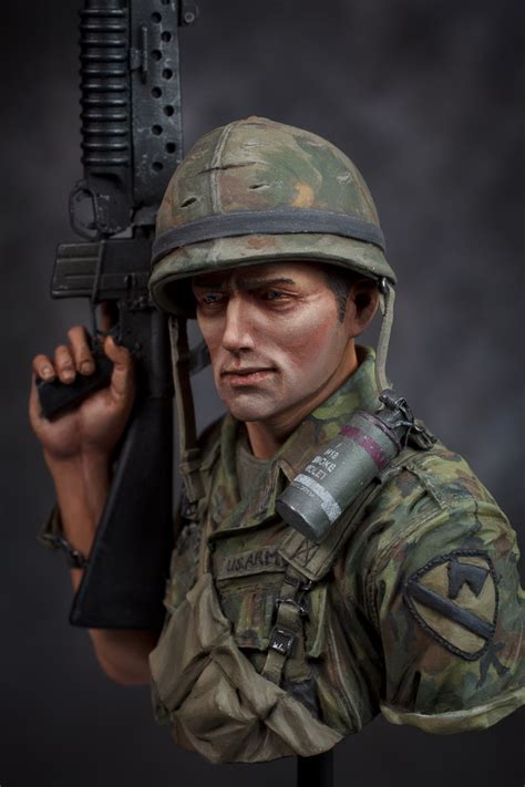 Completed 1st Cavalry Vietnam Planetfigure Miniatures