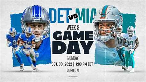 Dolphins vs. Lions live stream: TV channel, how to watch