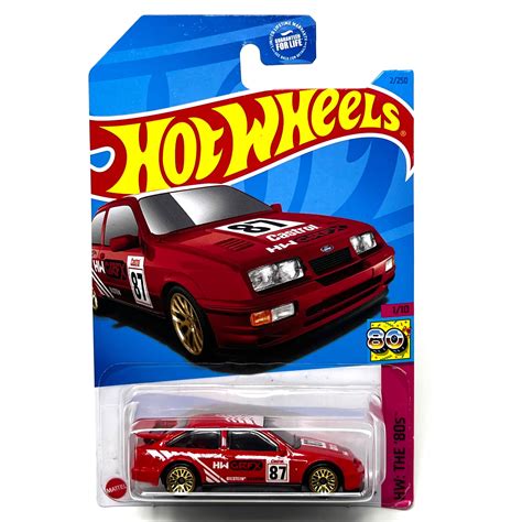 Hot Wheels HW The 80s 87 Ford Sierra Cosworth Red Walmart