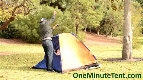 How to set up a one minute instant camping tent - Camping Alert