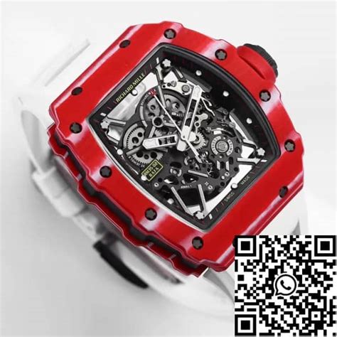 Replica Richard Mille RM35 02 1 1 Best Edition BBR Factory Red Carbon