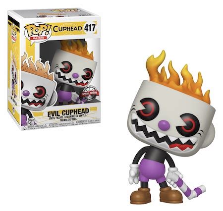 Funko Pop Cuphead Checklist, Set Info, Gallery, Exclusives List, Variants