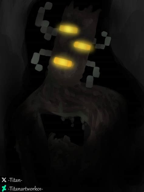 The Creaking Minecraft By Titanartwork01 On Deviantart