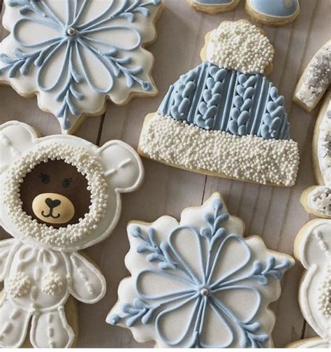 Iced Christmas Cookies Christmas Sweets Christmas Baking Winter