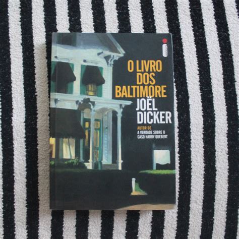 Livro O Livro dos Baltimore Joël Dicker Shopee Brasil