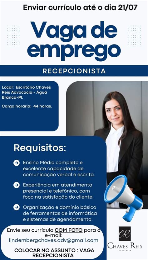 Vagas De Emprego De Recepcionista - Vagas de emprego para Recepcionista, Analista Administrativo e ...