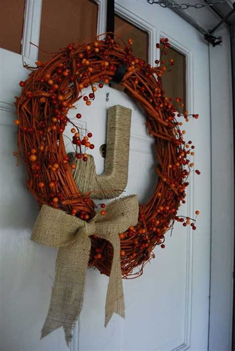 25 Gorgeous Diy Fall Door Wreaths