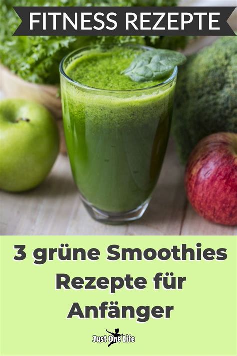 Gr Ne Smoothie Rezepte Sind Einfache Fitness Rezepte F R Eine