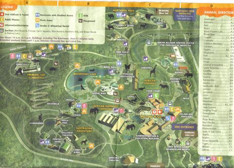 Zoo Tails: Cleveland Zoo 2011 Map