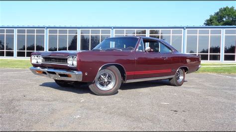 1968 Plymouth Gtx 426 Hemi In Burgundy And Ride On My Car Story With Lou