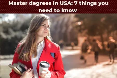 7 things you need to know about a master’s degree in the USA – Ensure Job