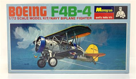 Boeing F4b 4 Navy Biplane Fighter 1 72 1968 Issue J Barhobbies