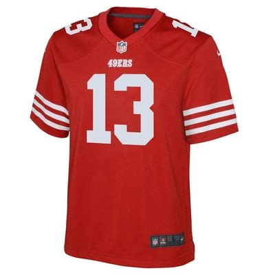 Nike Kids' Youth Brock Purdy Scarlet San Francisco 49ers Game Jersey In ...