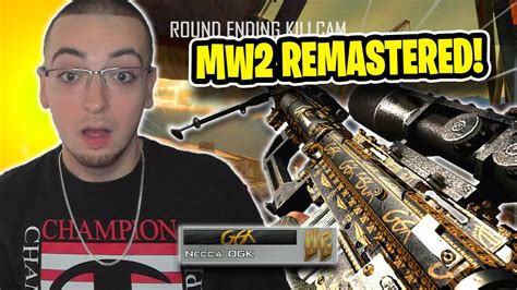 We Hit So Many Trickshots On Mw2 Remastered Multiplayer Live Iw4x