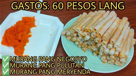 Cheese Sticks Na Perfect Pang Negosyo Pampulutan O Meryenda Swak Sa