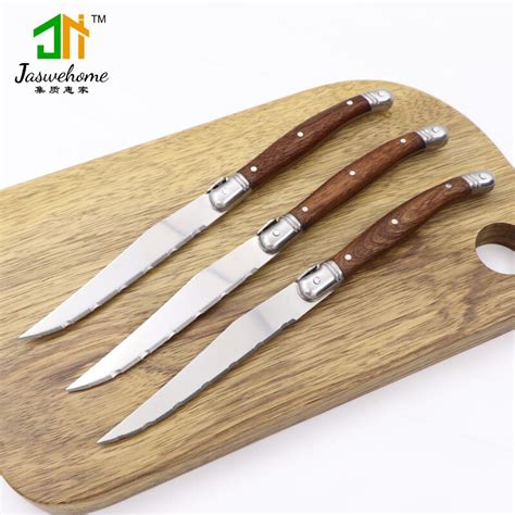 Set Von 6 Edelstahl Steak Messer Abendessen Geschi Grandado