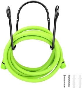 AMAZIO Garden Hose Pipe Holder Wall Mounted Hanger For Balcony Gardens