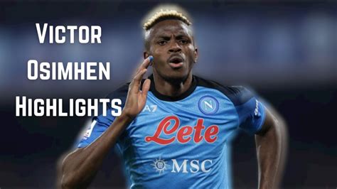 Victor Osimhen Highlights Napoli Lille Nigeria Goal Assist