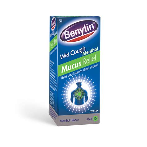 Benylin® Wet Cough Menthol Mucus Relief Kenvue Za