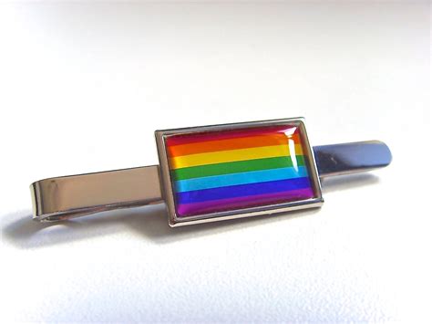 Rainbow Flag LGBT Movement Gay Pride Cufflinks Cuff Links And Etsy UK