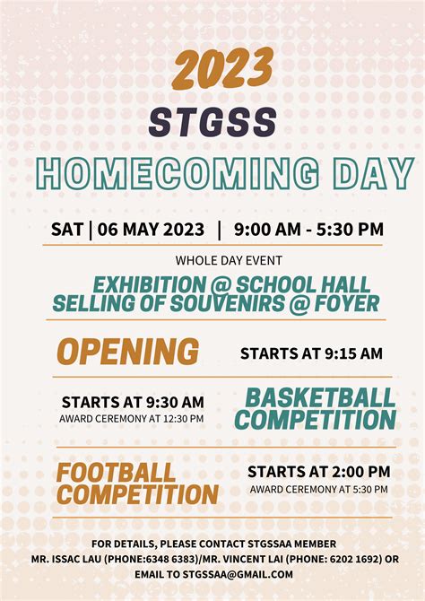 2023 Homecoming Day Stgss