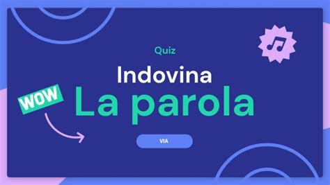 INDOVINA LA PAROLA