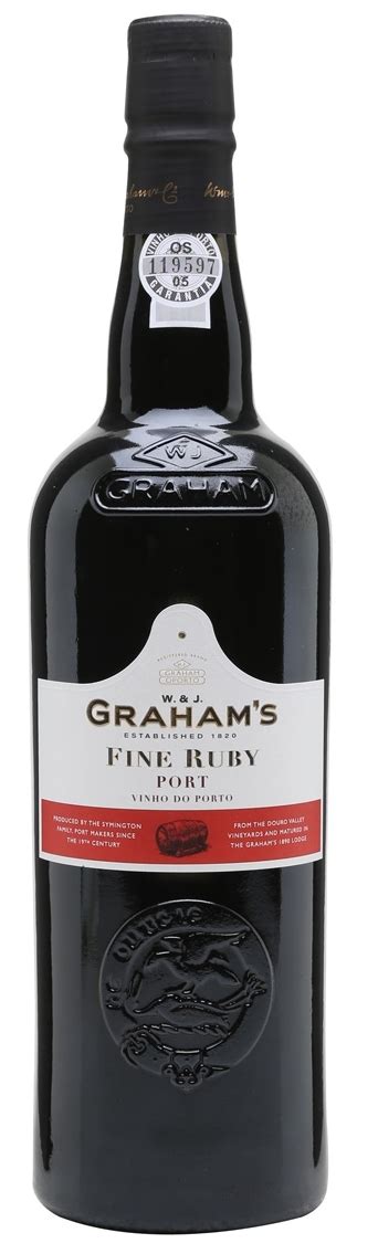 Grahams Fine Ruby Port Cellar Fine Wine Food