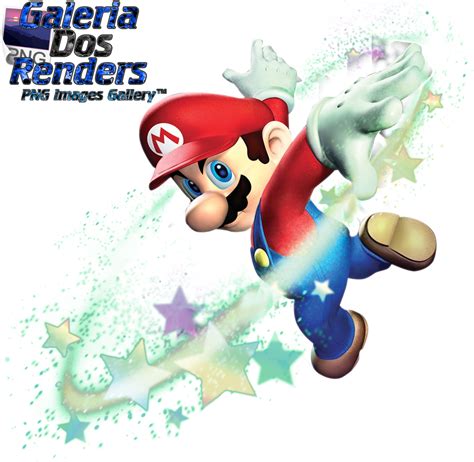 Render Mário Galaxy Mario World Galeria Dos Renders Imagens