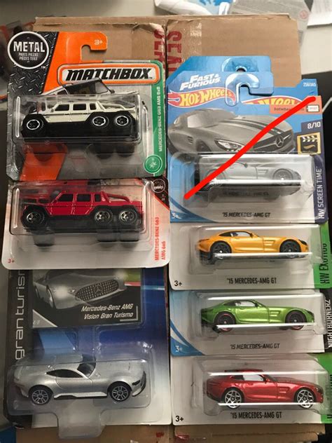 Hot Wheels Matchbox Mercedes Benz AMG GT G63 6x6 Vision Gran Tourismo G550 Jurassic World