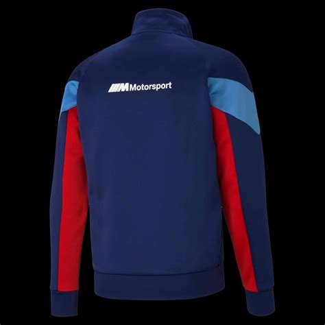 Veste BMW M Motorsport Puma Softshell Tracksuit Bleu Rouge Homme